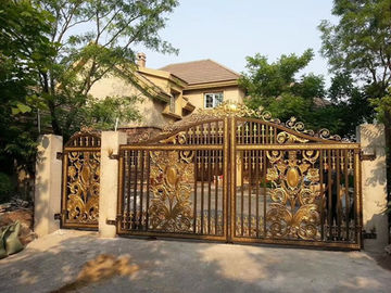 ประตูเหล็กรั้วเหล็กชุบสังกะสีและประตูรั้วเหล็ก / Iron Garden Gate