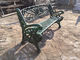 เฟอร์นิเจอร์กลางแจ้ง Moose Metal Park Benches, เก้าอี้ Iron Garden Chairs For Park